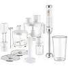 Image de Mixeur plongeant 10 en 1 - SENCOR - SHB 6551WH - 1500 W - Technologie TITANIUM QuadBlade - Blanc - Neuf