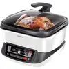 Image de Friteuse sans huile SENCOR SFR 9400WH 4,8 L 1800 W LED 18 programmes 40-240°C couvercle anti-vapeur maintien au chaud Blanc - Neuf