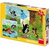 Image de Puzzle 3x55 Taupe et culotte