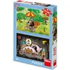Image de Puzzle 2x48 Le Jour de la Petite Taupe