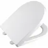 Image de Aqualine Dona - Abattant WC, Soft Close, blanc FD121