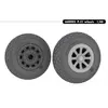 Image de Roue Eduard North-American P-51D Mustang wheels 1/48 Edua648092 - Roues d'avions