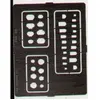Image de Accessoire Eduard Couvertures & gabarits de charnières. Tailles assorties Edua00004 - Kit de superdétail pour avions