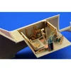 Image de Accessoire Messerschmitt Bf 109E (pour maquettes Eduard) 1/32Edua32219 - Kit de superdétail pour avions