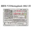 Image de Accessoire Eduard Pancartes de données de North American P-51D Mustang pré-peints en couleur (pour maquettes Hasegawa) 1/32Edua32515 - Kit de superd