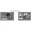 Image de Accessoire Eduard Quad Gun Tractor (pour maquette Tamiya TA35045) 1/35 Edua35444 - Kits de superdétail pour véhicules militaires