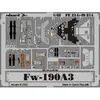 Image de Accessoire Eduard Focke Wulf Fw 190A-3 - pièces pré-peintes en couleur (pour maquettes Tamiya) Ce coffret Zoom est une version simplifiée des jeux 1/