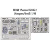 Image de Accessoire Eduard Phantom FGR.2 de la RAF - pièces pré-peintes en couleur (pour Hasegawa HAP16 et maquettes Revell) Ce coffret Zoom est une versio 1/