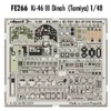 Image de Accessoire Eduard Mitsubishi Ki-46 III Dinah - pièces pré-peintes en couleur (pour maquettes Tamiya) Ce coffret Zoom est une version simplifiée de 1/