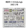 Image de Accessoire Eduard McDonnell Douglas F-15E Strike Eagle - pièces pré-peintes en couleur (pour maquettes Hasegawa) Ce coffret Zoom est une version s 1/
