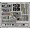 Image de Accessoire Eduard Republic P-47M Thunderbolt - pièces pré-peintes en couleur (pour maquettes Tamiya) Ce coffret Zoom est une version simplifiée de 1/