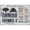 Image de Accessoire Mikoyan MiG-15UTI Weekend (conçu pour être utilisé avec les kits Eduard) ensembles 'Zoom' sont des versions simplifiées des plus 1/72EduaSS