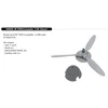 Image de Moteur Messerschmitt Bf 109G-6 hélice (conçu pour être utilisé avec les kits Eduard) 1/48 Edua648255 - Moteurs et hélices d'avions