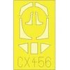 Image de Accessoire Focke-Wulf Fw 190A-5 1/72 (conçu pour être utilisé avec les kits Eduard)! 1/72EduaCX456 - Masques de verrières maquettes avions