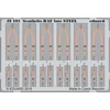 Image de Accessoire Eduard Seatbelts RAF fin ACIER! 1/48 Edua49101 - Kit de superdétail pour avions
