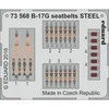 Image de Accessoire Eduard Boeing B-17G Flying Fortress (pour 2016) moule ceintures de sécurité STEEL (conçu pour être utilisé avec les kits Airfix) 1/72Edua73