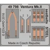 Image de Accessoire Eduard Lockheed Ventura Mk.II ceintures de sécurité STEEL (conçu pour être utilisé avec les kits Revell) 1/48 Edua49798 - Kit de superdét