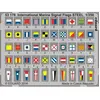 Image de Accessoire Eduard Signal International Marine Drapeaux STEEL 1/350 1/350 Edua53178 - Kits de détail de bateaux