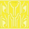 Image de Accessoire Eduard Vol Boeing B-17G panneaux Fortress antireflets (VE production) (conçu pour être utilisé avec les kits Airfix) 1/72EduaCX485 - Masqu
