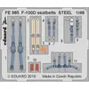 Image de Accessoire Eduard Ceintures de sécurité nord-américaines F-100D Super Saber STEEL STEEL (conçu pour être utilisé avec les kits Trumpeter) 1/48 EduaFE