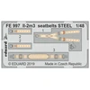 Image de Accessoire Eduard Ceintures de sécurité Il-2m3 en acier 1/48 1/48 EduaFE997 - Kit de superdétail pour avions