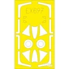 Image de Accessoire Eduard Hunter F.4 / F.5 TFace pour Airfix 1/48 EduaEX697 - Masques de verrières maquettes avions