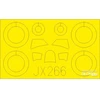 Image de Accessoire Eduard CR.42 pour ICM 1/32EduaJX266 - Masques de verrières maquettes avions
