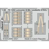 Image de Accessoire Eduard Ceintures de sécurité Lancaster B Mk.I ACIER 1/48 pour HKM 1/48 EduaFE1202 - Kit de superdétail pour avions