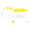 Image de Accessoire Eduard Chipmunk T.10 TFace pour AIRFIX 1/48 EduaEX810 - Masques de verrières maquettes avions