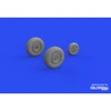 Image de Accessoire Eduard Roues Ar 234B pour HASEGAWA/HOBBY 2000 1/48 Edua648687 - Kit de superdétail pour avions
