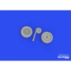 Image de Accessoire Jantes Bf 109G-4 pour EDUARD 1/48 Edua648720 - Kit de superdétail pour avions