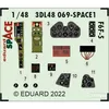 Image de Eduard F6F-5 ESPACE 1/48 1/48 Edua3DL48069 - Pièces photodécoupées - usage général