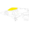 Image de Accessoire Eduard F-35C pour TROMPETTE 1/32EduaJX297 - Masques de verrières maquettes avions