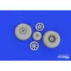 Image de Accessoire Eduard A-20G wheels 1/32 HKM 1/32Edua632197 - Kit de superdétail pour avions