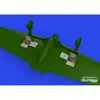 Image de Accessoire A6M3 gun bays long barrel PRINT 1/48 EDUARD 1/48 Edua648884 - Kit de superdétail pour avions