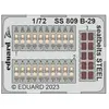 Image de Accessoire Eduard Boeing B-29 Superfortress seatbelts STEEL 1/72 EduaSS809 - Kit de superdétail pour avions