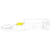 Image de Accessoire Eduard Bf 109E-4 TFace 1/48 1/48 EduaEX995 - Masques de verrières maquettes avions