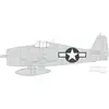Image de Accessoire Eduard F6F-3 US national insignia 1/48 1/48 EduaEX996 - Masques de verrières maquettes avions