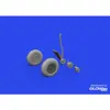 Image de Accessoire Eduard Roues TBF/TBM avec pneu lisse 1/48 ACADEMY 1/48 Edua648964 - Kit de superdétail pour avions
