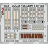 Image de Décal Bf 108 SPACE 1(48 EDUARD 1/48 Edua3DL48166 - Décalcomanies pour avions civils