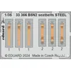 Image de Accessoire Eduard B5N2 seatbelts STEEL BORDER MODEL 1/35 Edua33366 - Kit de superdétail pour avions
