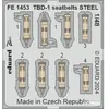 Image de Accessoire Eduard TBD-1 seatbelts STEEL HOBBY BOSS 1/48 EduaFE1453 - Kit de superdétail pour avions