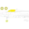 Image de Accessoire Eduard SMB-2 Super Mystere TFace 1/48 EduaEX1048 - Masques de verrières maquettes avions