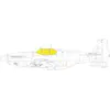 Image de Accessoire Eduard P-51B/C framed canopy 1/48 1/48 EduaEX1051 - Masques de verrières maquettes avions
