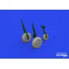 Image de Accessoire Eduard B-26B wheels 1/48 1/48 Edua6481011 - Kit de superdétail pour avions