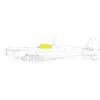 Image de Accessoire Spitfire Mk.IX TFace EDUARD 1/48 EduaEX1082 - Masques de verrières maquettes avions