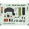 Image de Décal Eduard F4U-2 SPACE HOBBY BOSS 1/48 Edua3DL48206 - Décalcomanies pour avions militaires