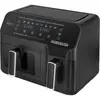 Image de Ecg Af 8300 Dual Fry Friteuse À Air Noir 8,3 Litres