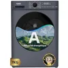 Image de CHiQ CW07123863AX Lave linge hublot - 7kg, Classe énergétique A, Moteur BLDC 1200 RPM, Lavage vapeur & rapide, 15 programmes, Design compact (60x46.5x85cm) - Gris en occasion ou reconditionné