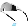 Image de Lunettes Force Everest - blanc et noir, verres noirs